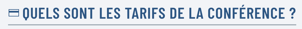 Bouton tarifs